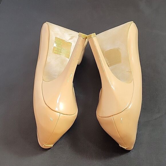 WOMEN"S IT’S OK PEEP TOE D'ORSAY HIGH HEEL STILETTOS PUMP SHOES - Picture 11 of 13